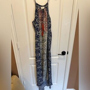 Knox Rose Boho Tassel Maxi Dress – Size M